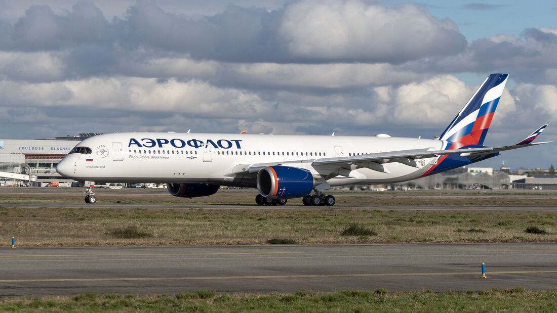 Neuer Airbus A350 als Ersatzteilspender