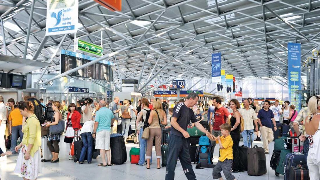 Passagierplus von vier Prozent auf deutschen Flughäfen
