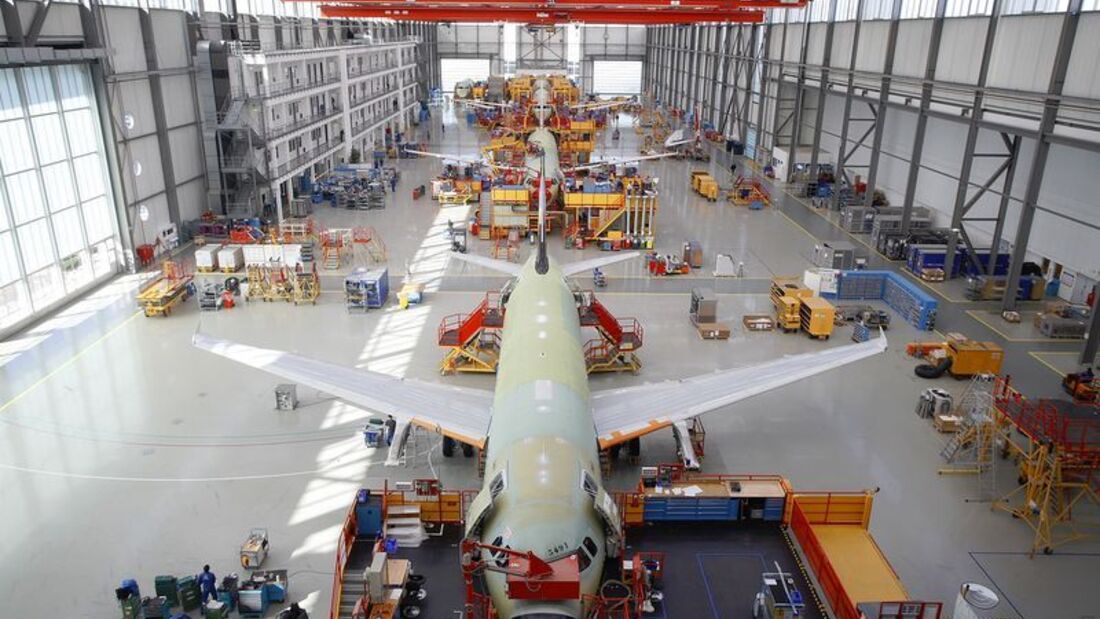 Airbus erhöht die A320-Produktionsrate