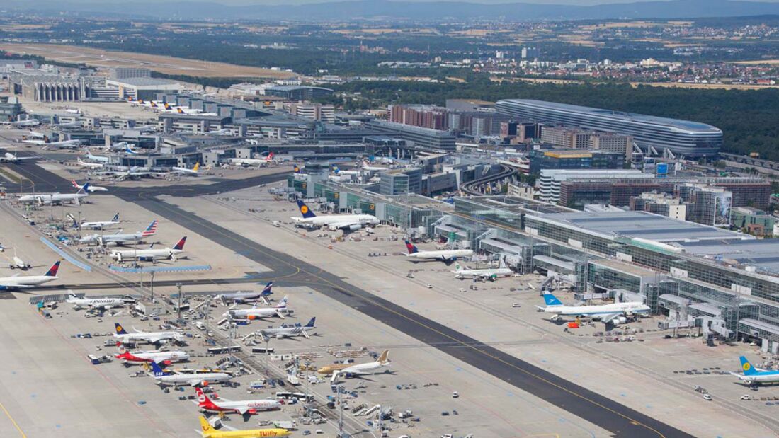 Flughafen Frankfurt mit neuem Passagierrekord