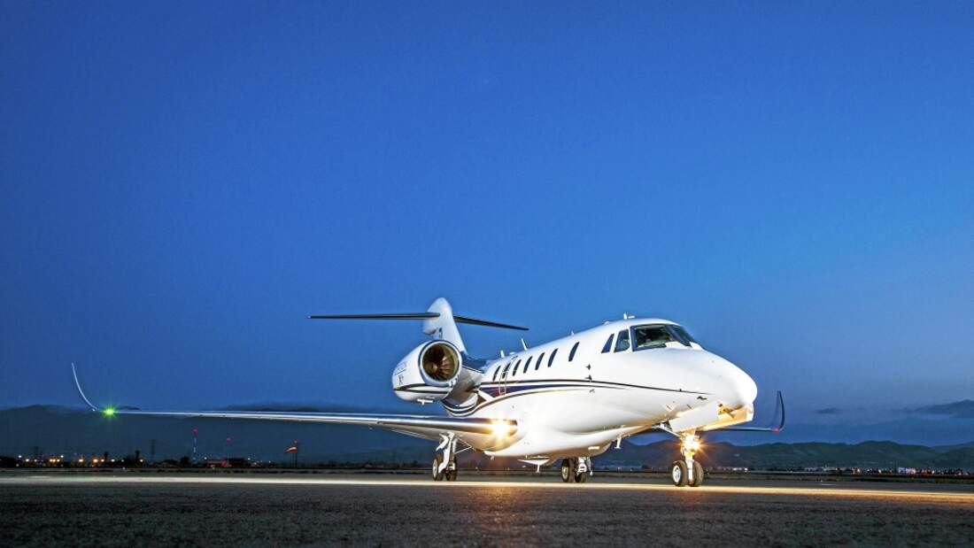 MidsizeJet Cessna Citation X+ FLUG REVUE