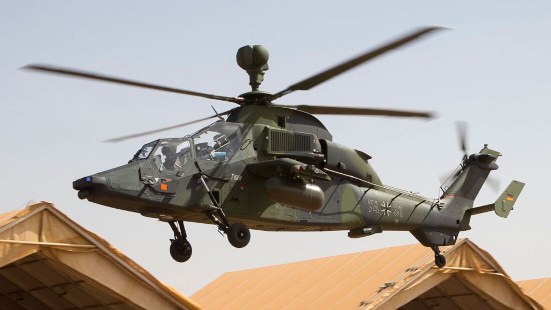 Wartungsfehler führte zu Tiger-Absturz in Mali