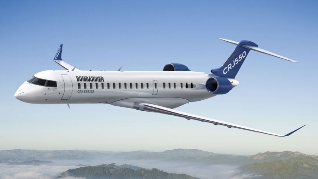 Bombardier: Programmstart für CRJ550