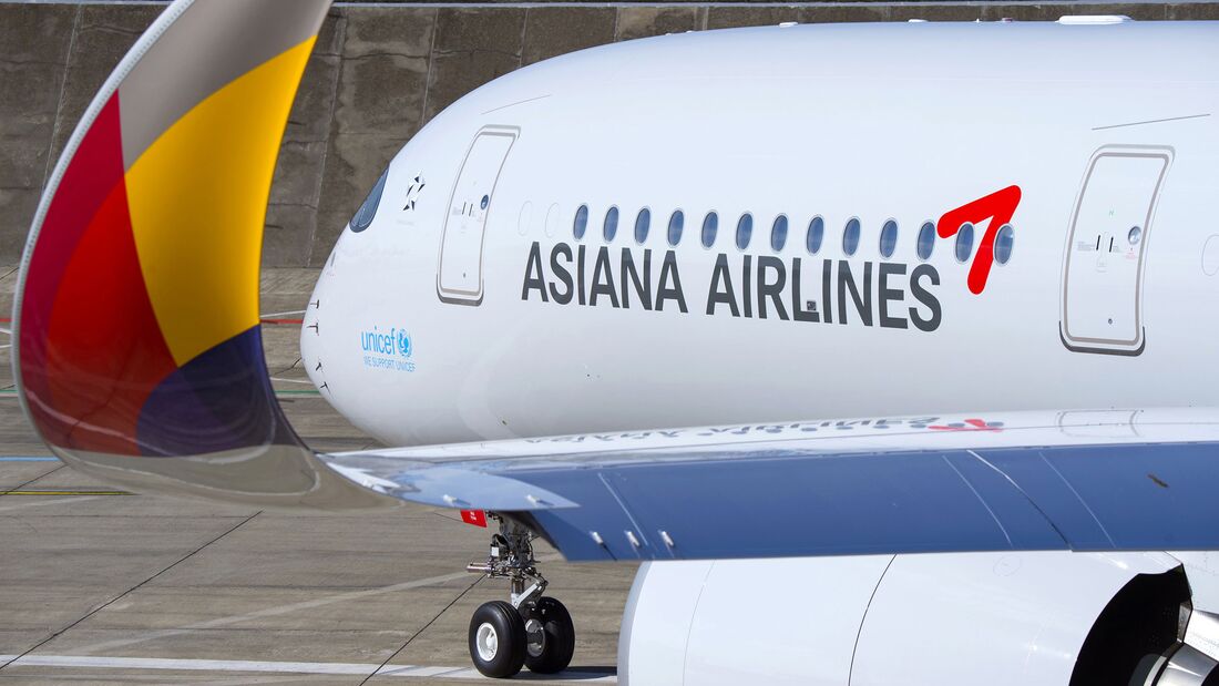 In Korea fliegt der weltweit erste A350-Frachter