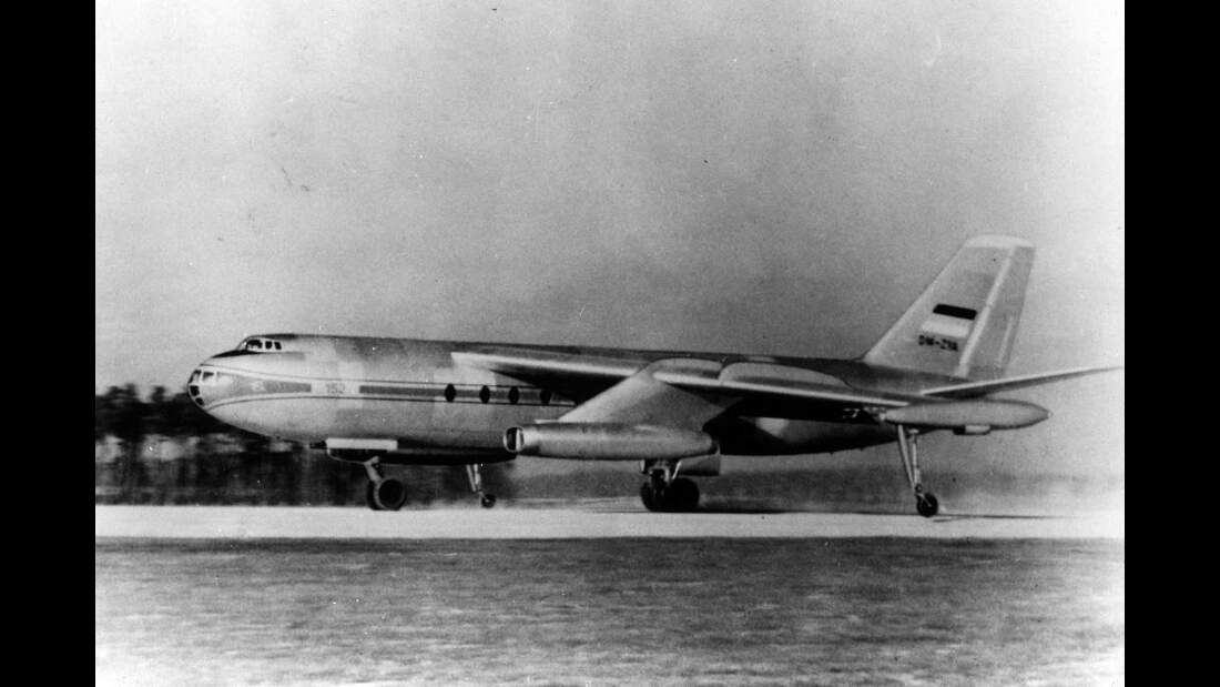 Baade 152 Erstes deutsches Passagierstrahlflugzeug FLUG REVUE