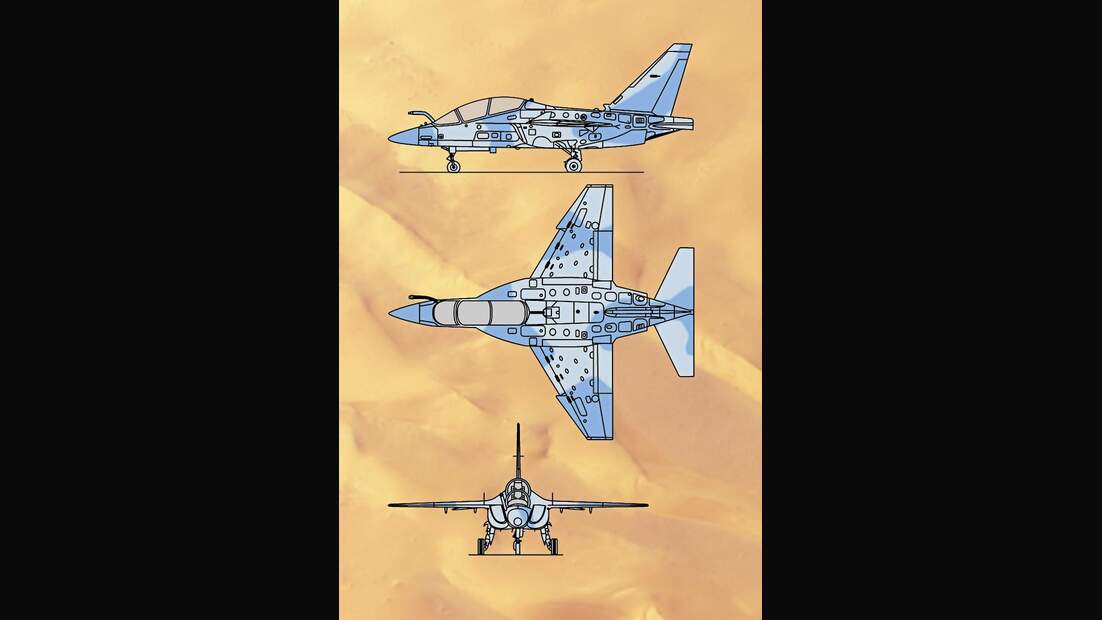 Alenia Aermacchi M346 Master Italienischer Strahltrainer FLUG REVUE