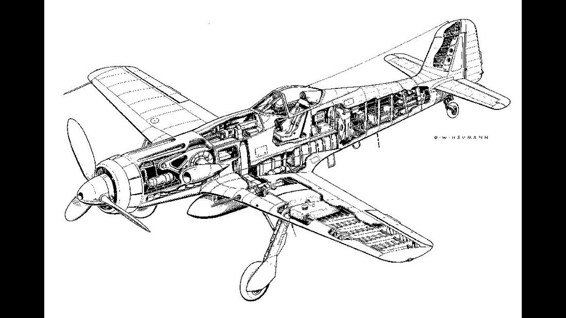 Vielseitiges Jagdflugzeug Focke Wulf Ta 152 Flug Revue