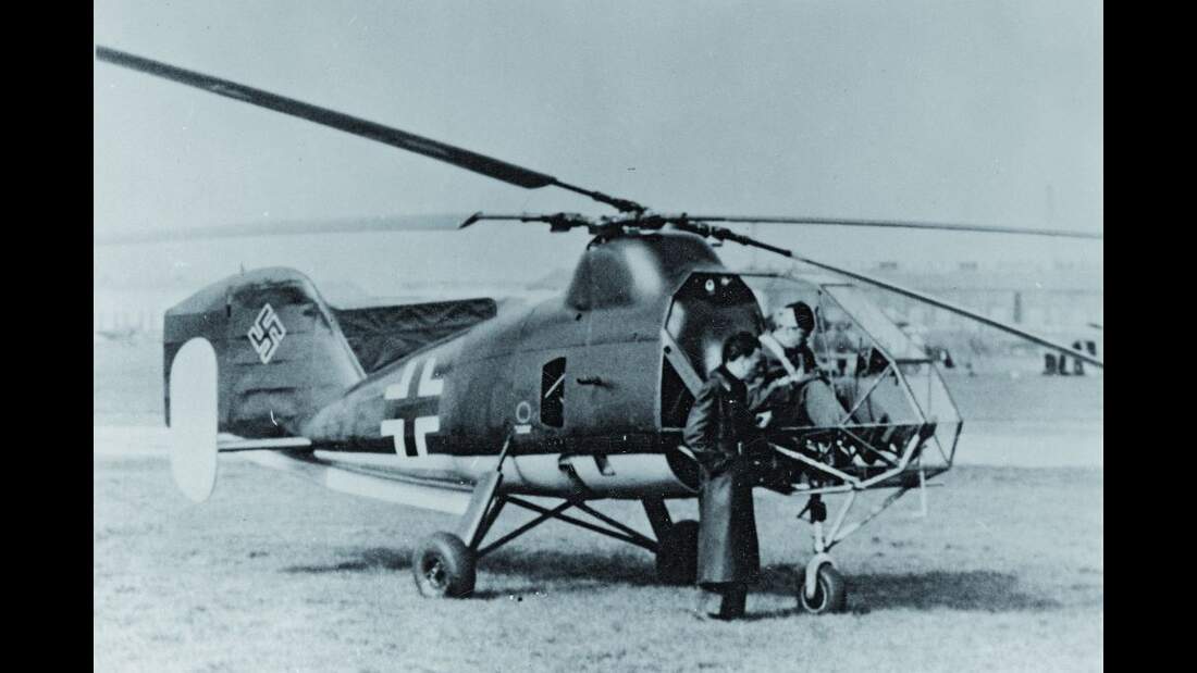 Flettner Fl 282 Einsatzreifer Mehrzweckhubschrauber FLUG REVUE