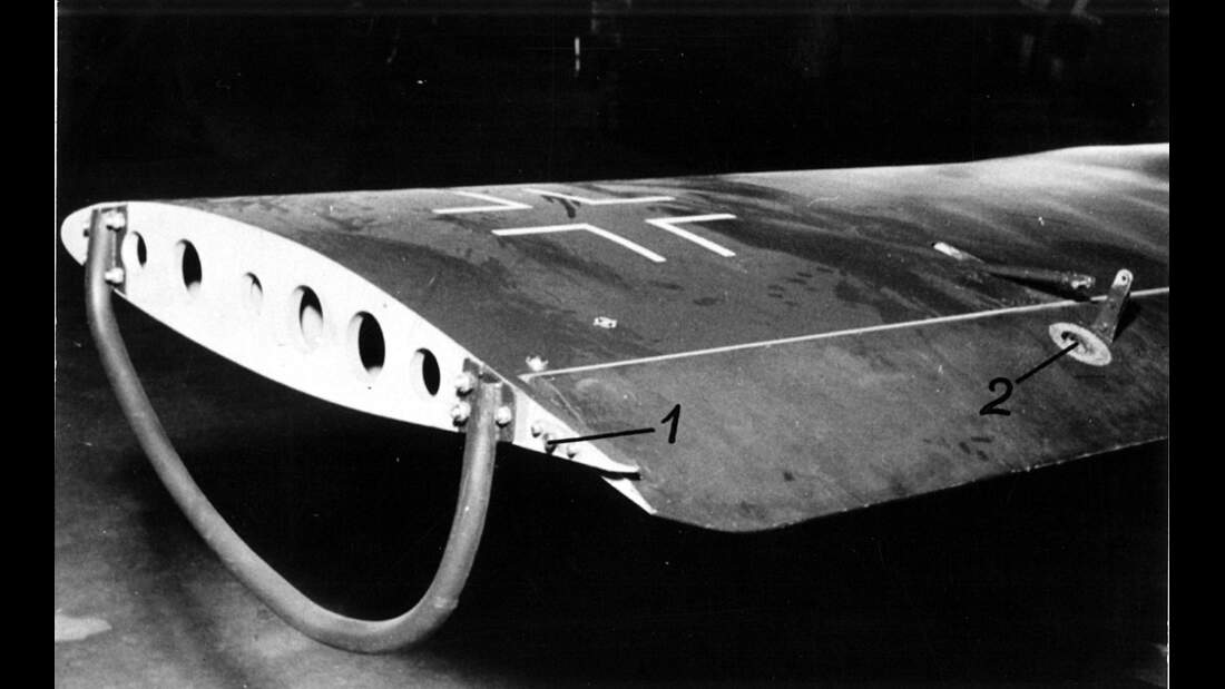 1944 Flugbericht Blohm & Voss BV 40 FLUG REVUE