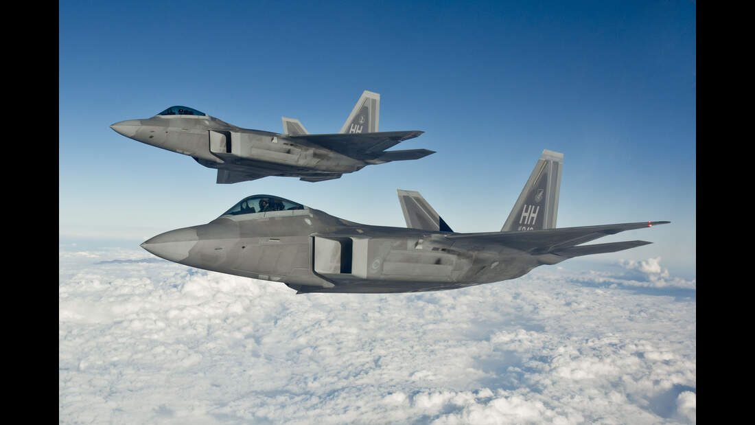 Der Beste Kampfjet Der Welt Lockheed-Martin F-22 Raptor: Der beste Fighter der Welt | FLUG REVUE