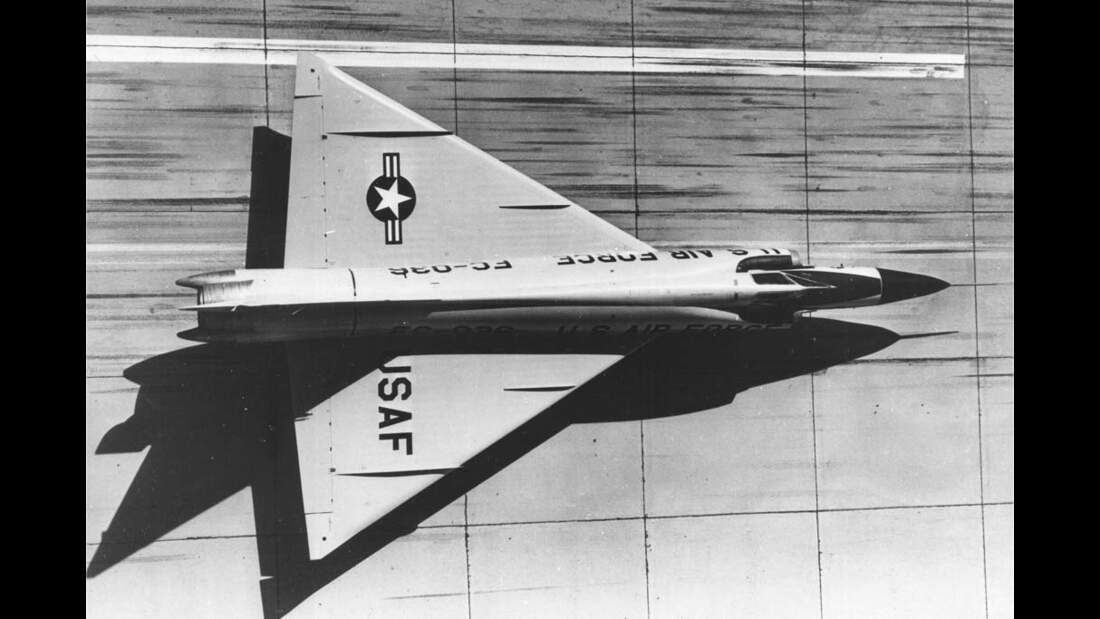 Überschalljäger Convair F102 Delta Dagger FLUG REVUE
