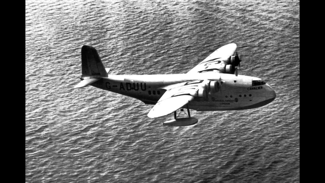Fotodokumente die Flugboote der Short Brothers FLUG REVUE