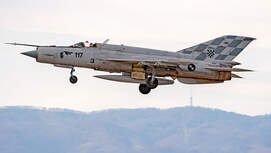 Kroatische MiG-21 in Zagreb, 2024