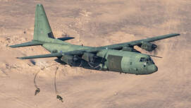 Paratroopers conduct joint exercise in Jordan in support of Carrier Strike Group