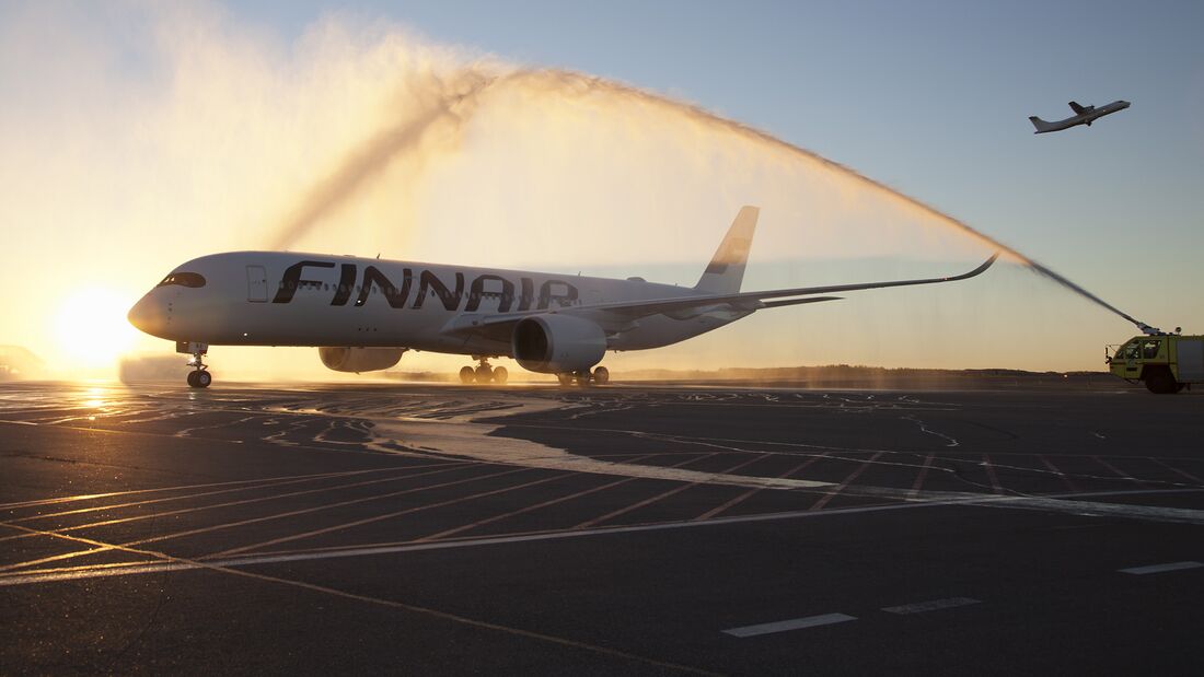 Finnair holt ihre A350 aus Frankfurt nach Hause