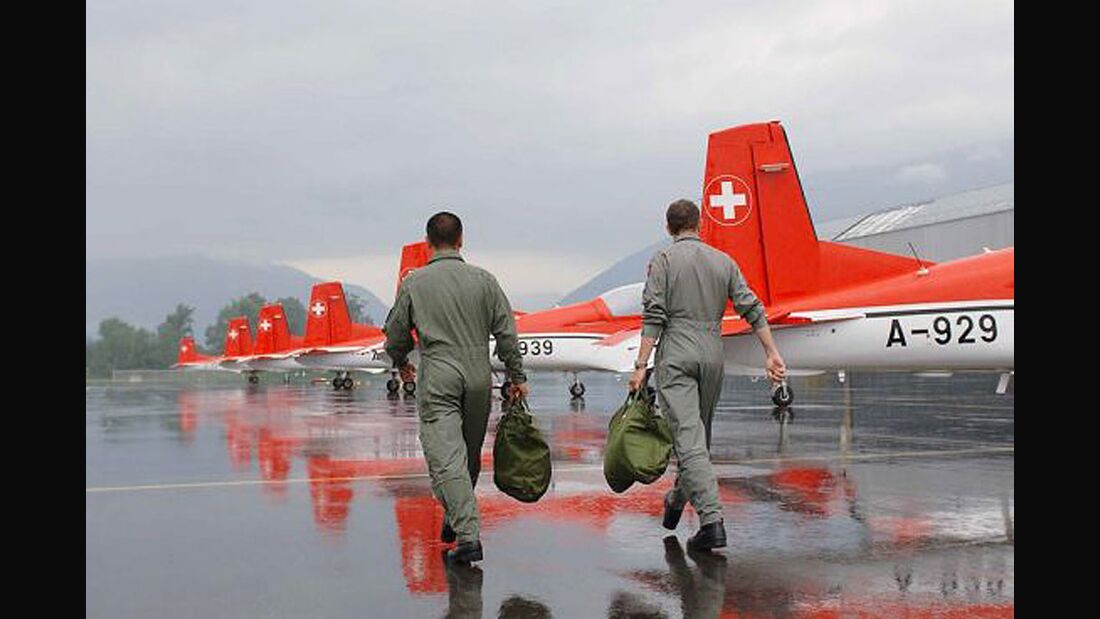 Schweizer Luftwaffe beschleunigt Pilotenausbildung