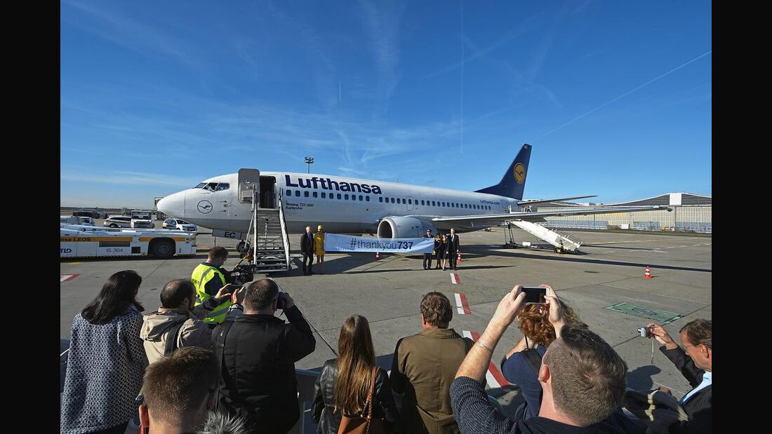 Lufthansa verabschiedet sich von der Boeing 737
