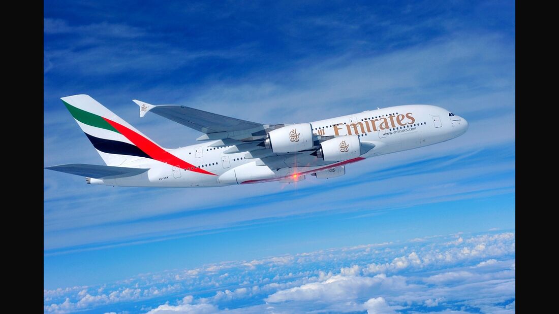 Emirates fliegt mit A380 nach São Paulo