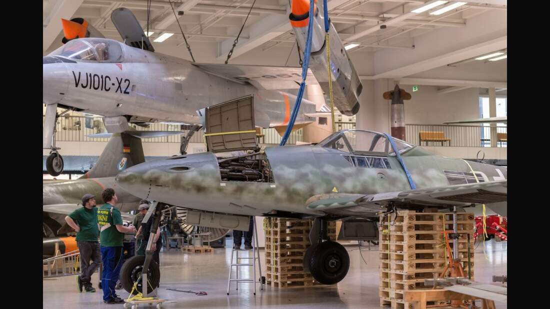 Messerschmitt Me 262 geht nach Schleißheim 
