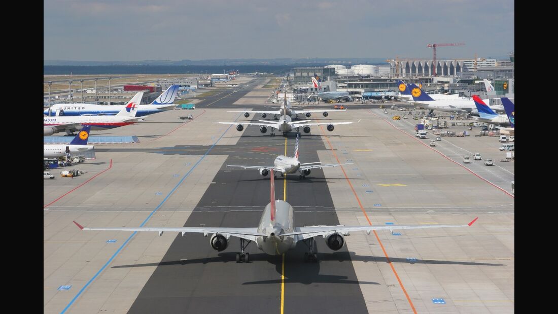 Flughafen Frankfurt mit neuer Bestmarke