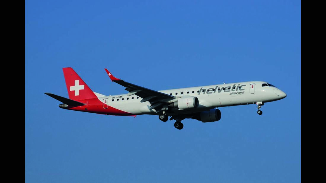 Helvetic Airways setzt auf Embraer