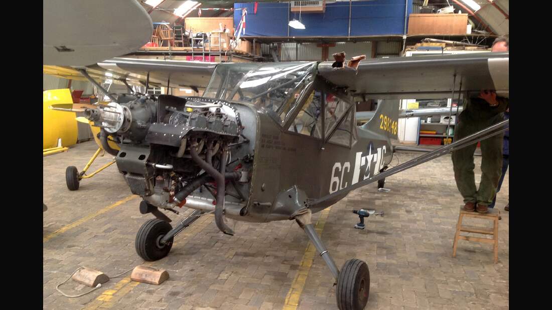 Sturm beschädigt Aufklärer