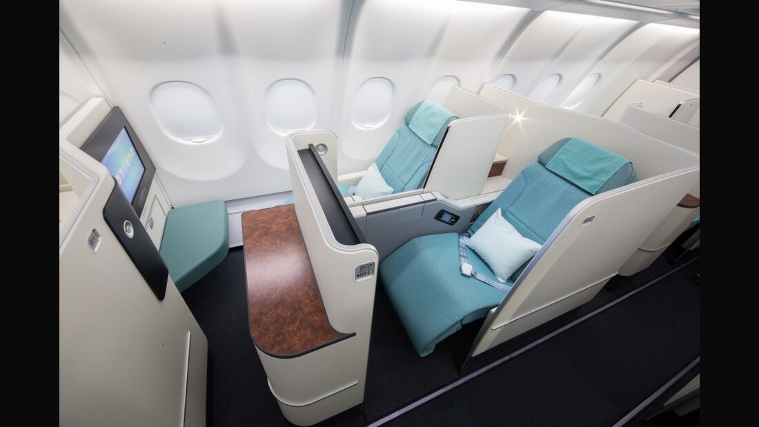 Korean Air: Neue "Prestige-Suiten" in der Business Class