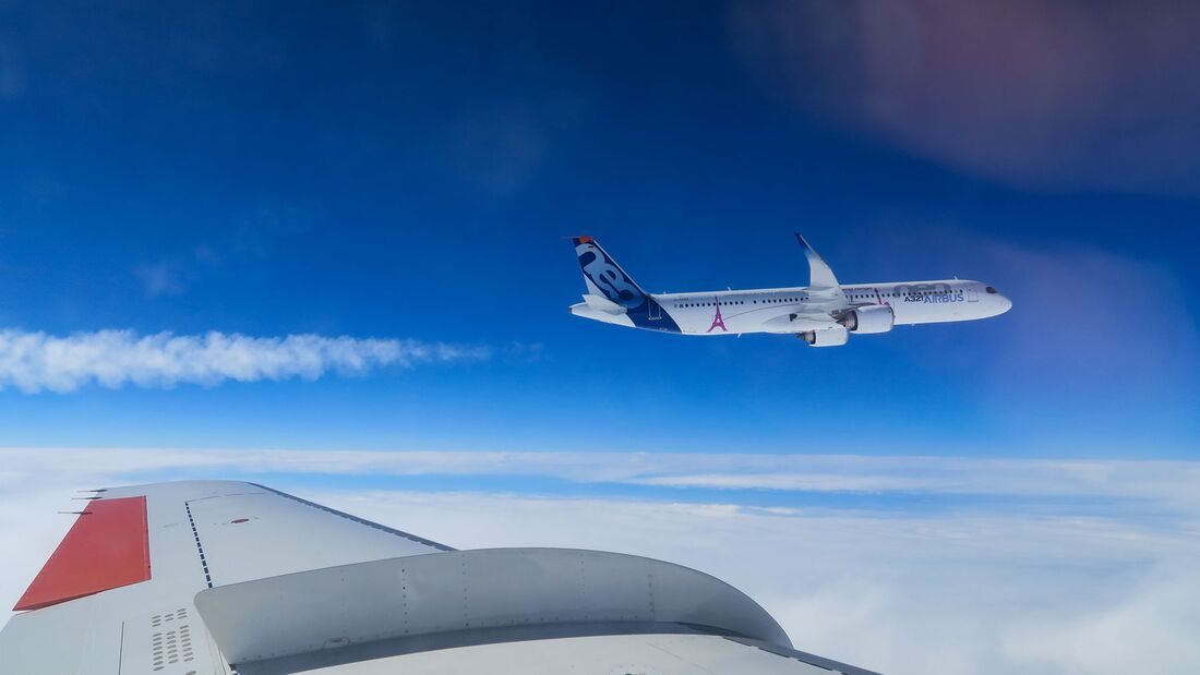 DLR-Falcon vermisst Abgase einer A321neo