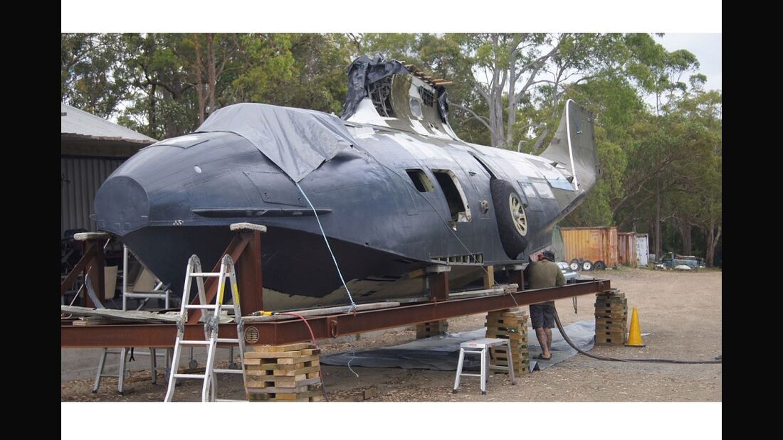Catalina wird in Australien restauriert