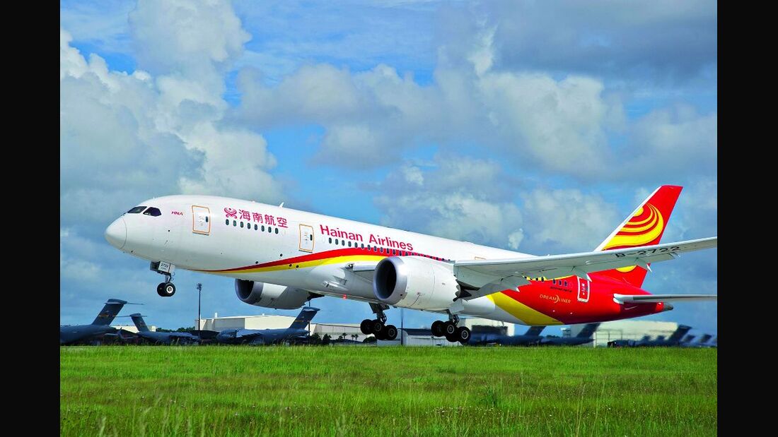 Boeing liefert Echtzeit-Winddaten an Hainan Airlines