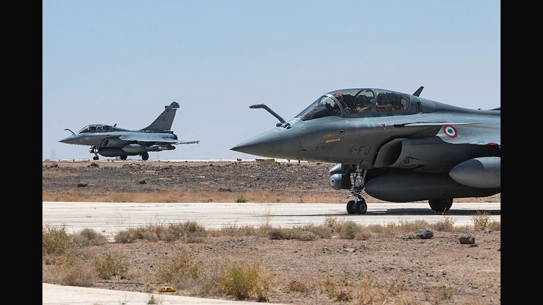 Rafale fliegt 1000. Einsatz gegen IS