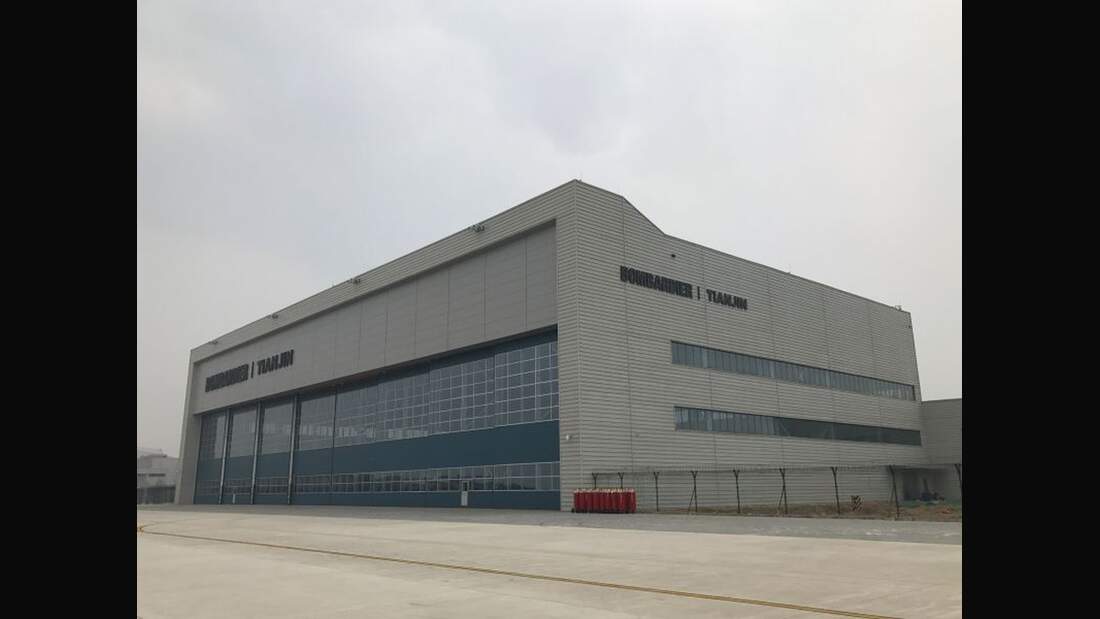 Bombardier: Neuer Wartungshangar in Tianjin