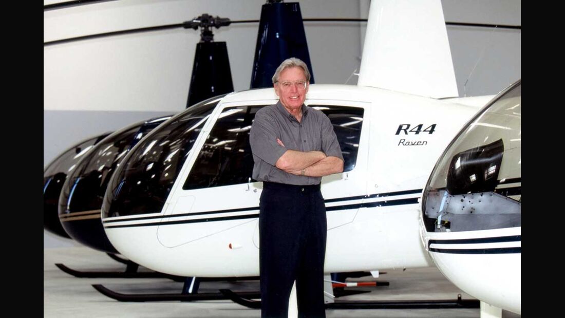 Helikopter-Pionier Frank Robinson stirbt mit 92