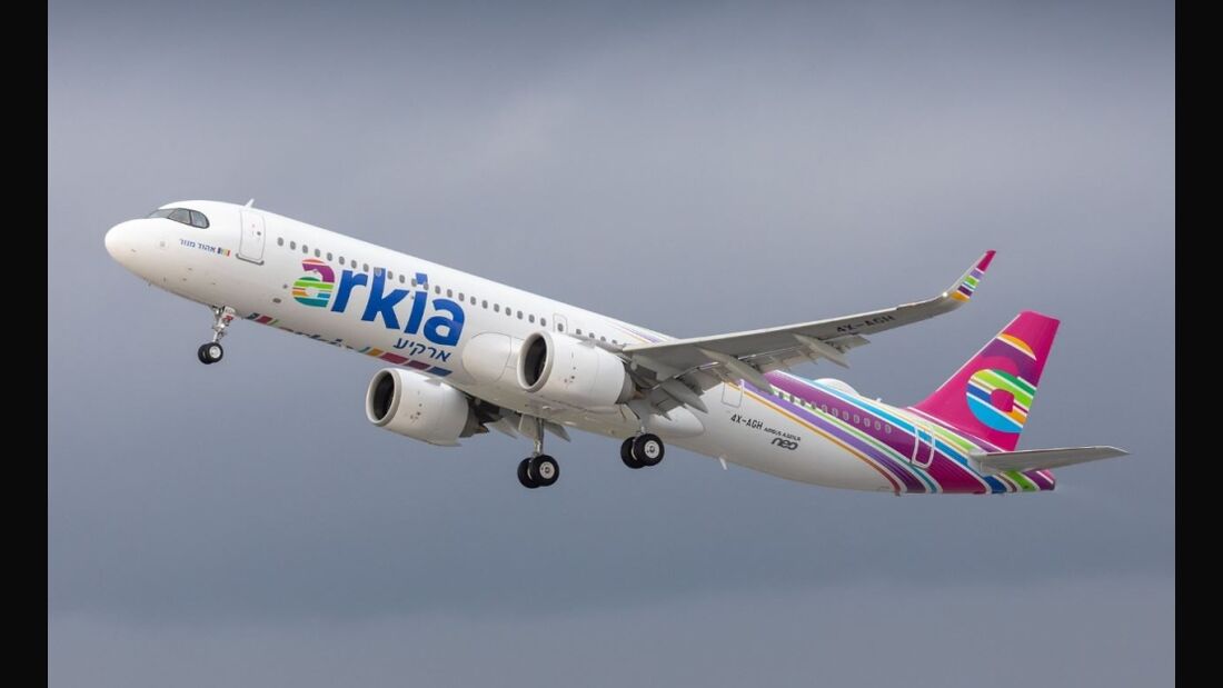 Arkia übernimmt ersten Airbus A321LR