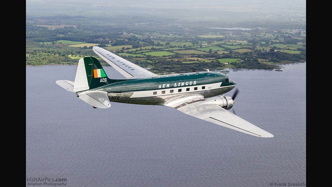 Aer Lingus DC-3 fliegt heute nach Irland