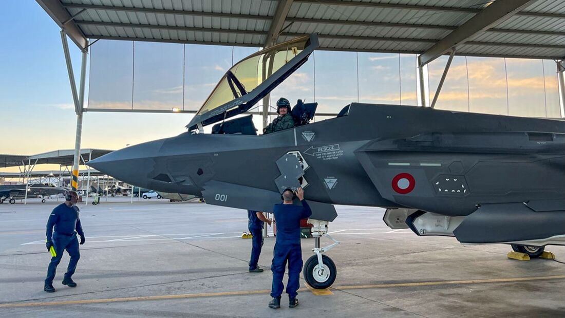 Dänemarks F-35 knacken die 1.000-Stunden-Marke