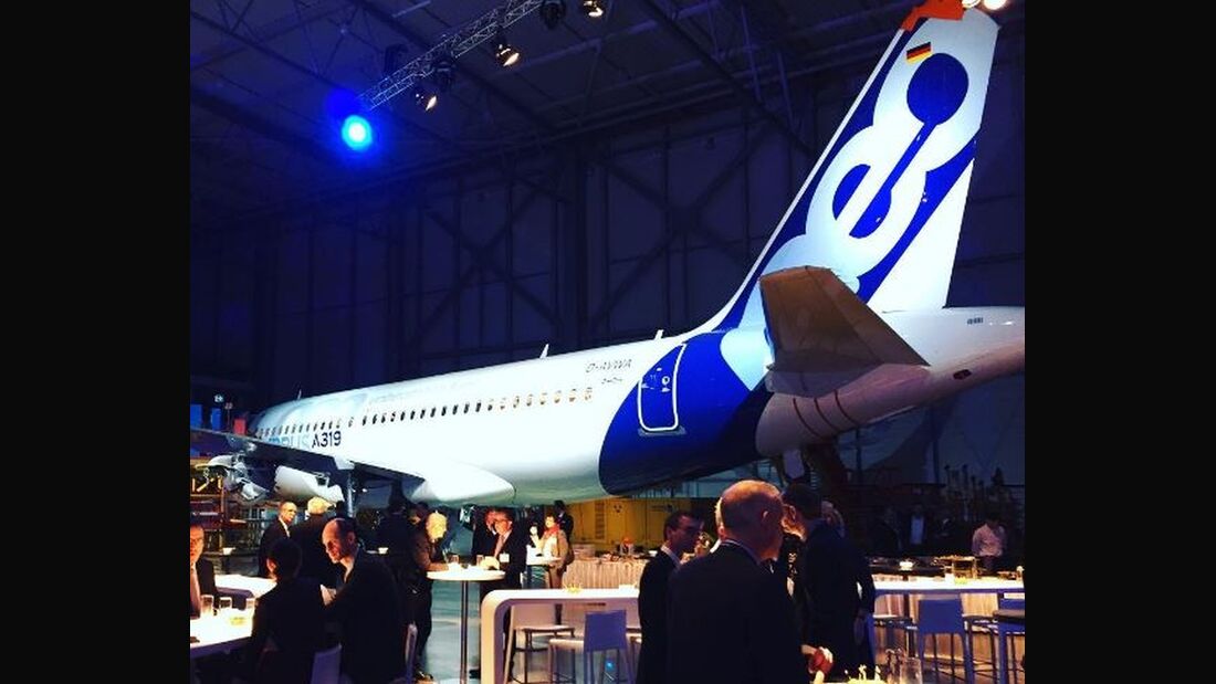 Airbus zeigt erste A319neo