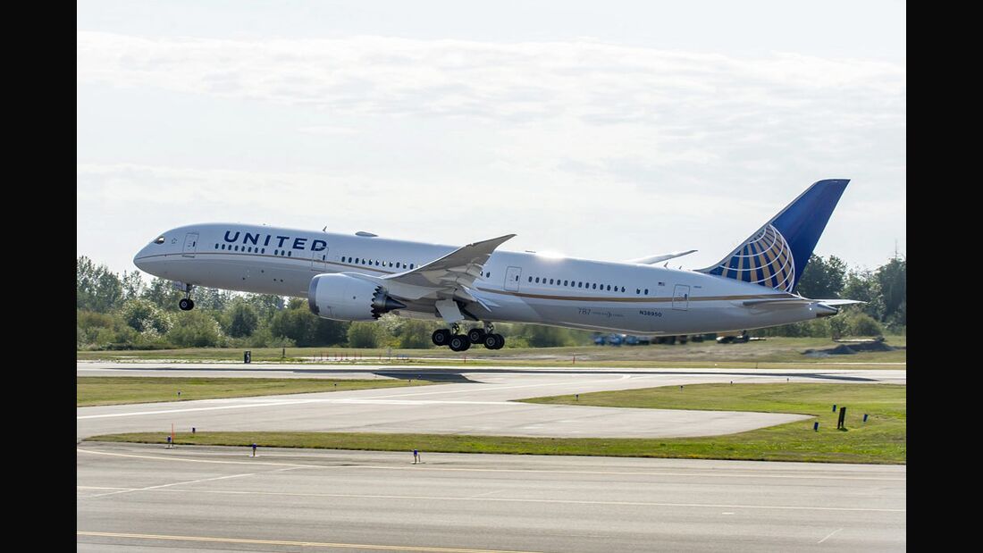 United Airlines will Schadstoffausstoß halbieren