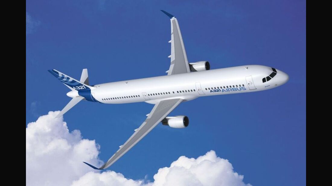 Erster Airbus A321neo verlässt Endmontage