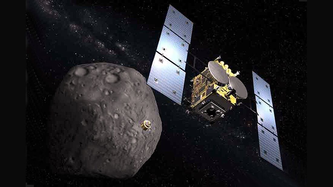 ESA unterstützt Japans Asteroidenmission Hayabusa-2