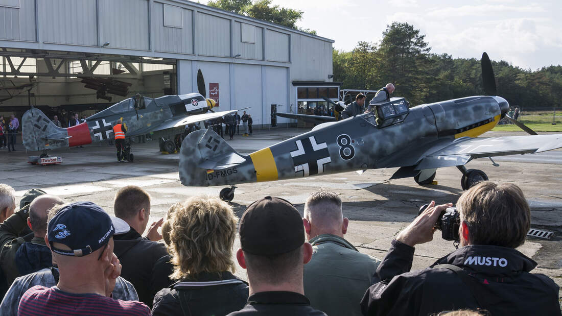 Hangar 10 stellt Bf 109 und Co. ins Schaufenster