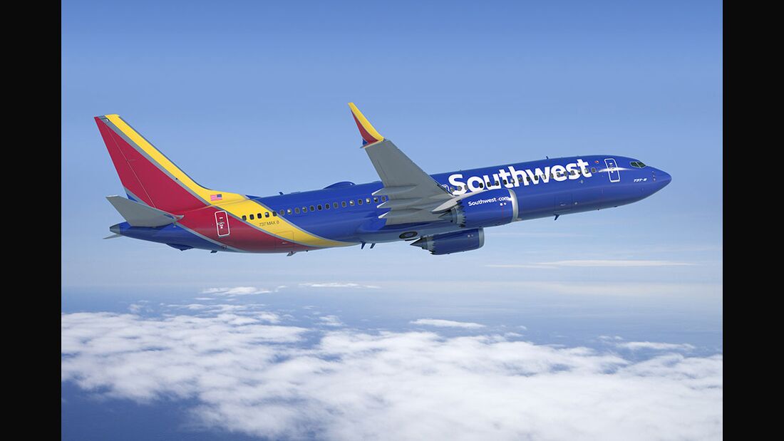 Southwest plant 737 MAX 8 ab Oktober
