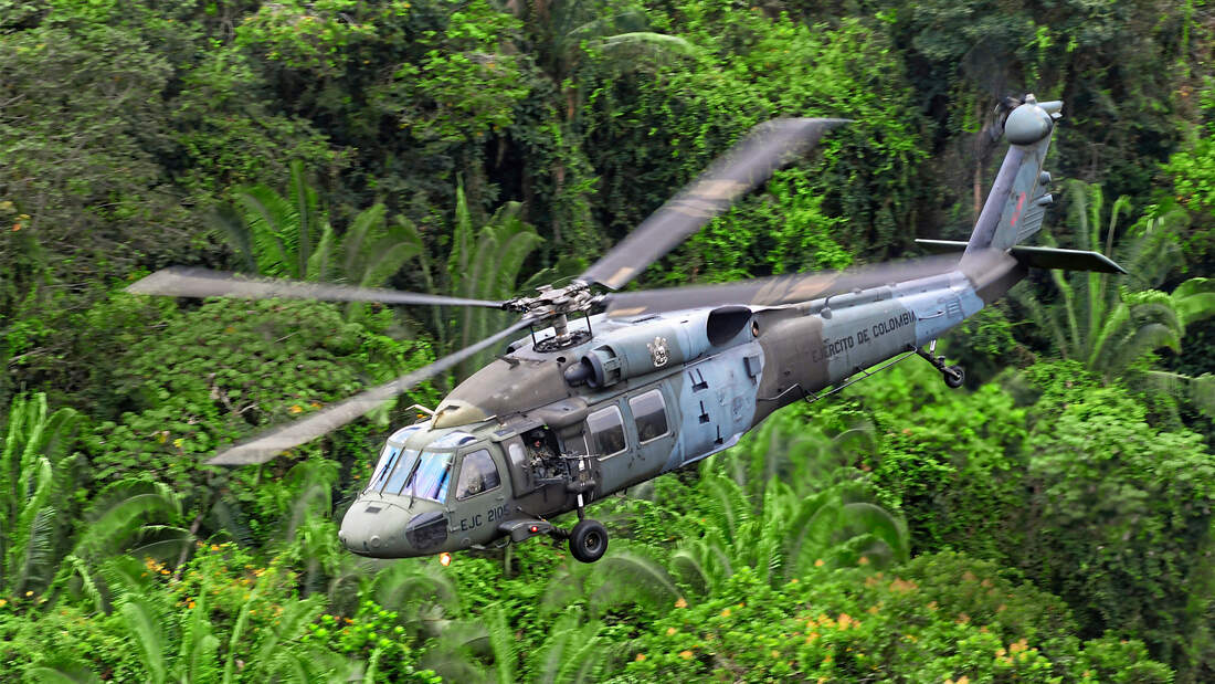 Heeresflieger gegen Drogen und Guerilla-Kämpfer