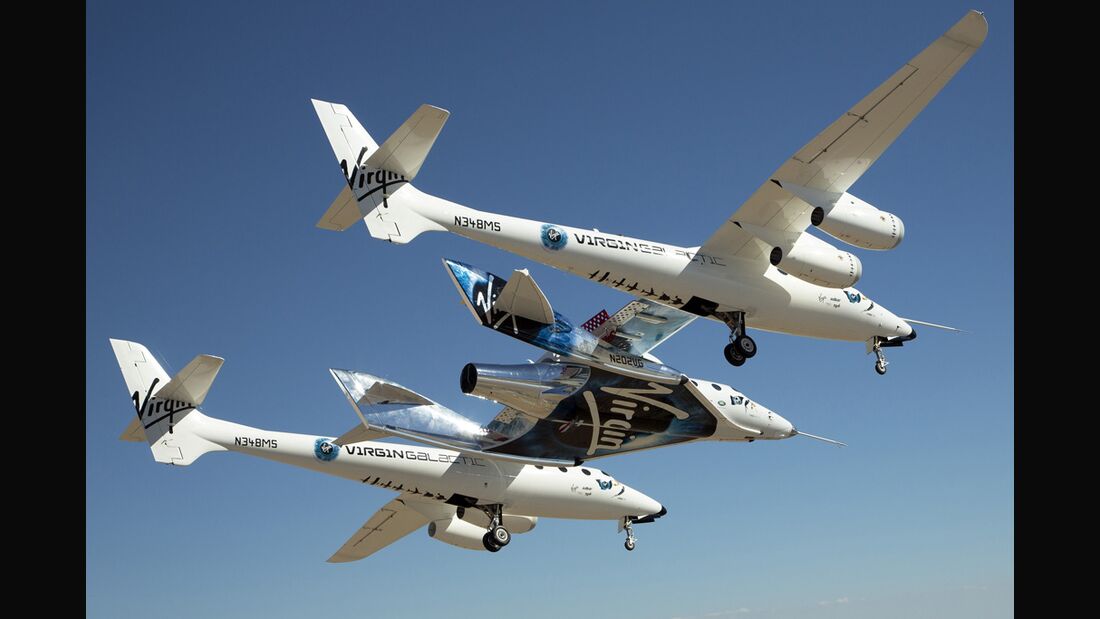 SpaceShipTwo beginnt Flugerprobung