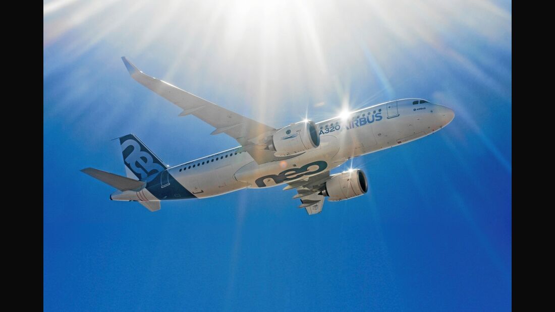 Zweiter Airbus A320neo beginnt Flugerprobung