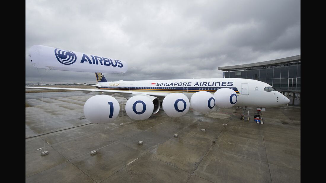 Airbus liefert 10000. Flugzeug aus