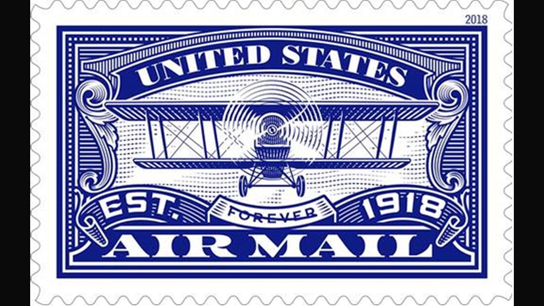 100 Jahre US-Luftpost