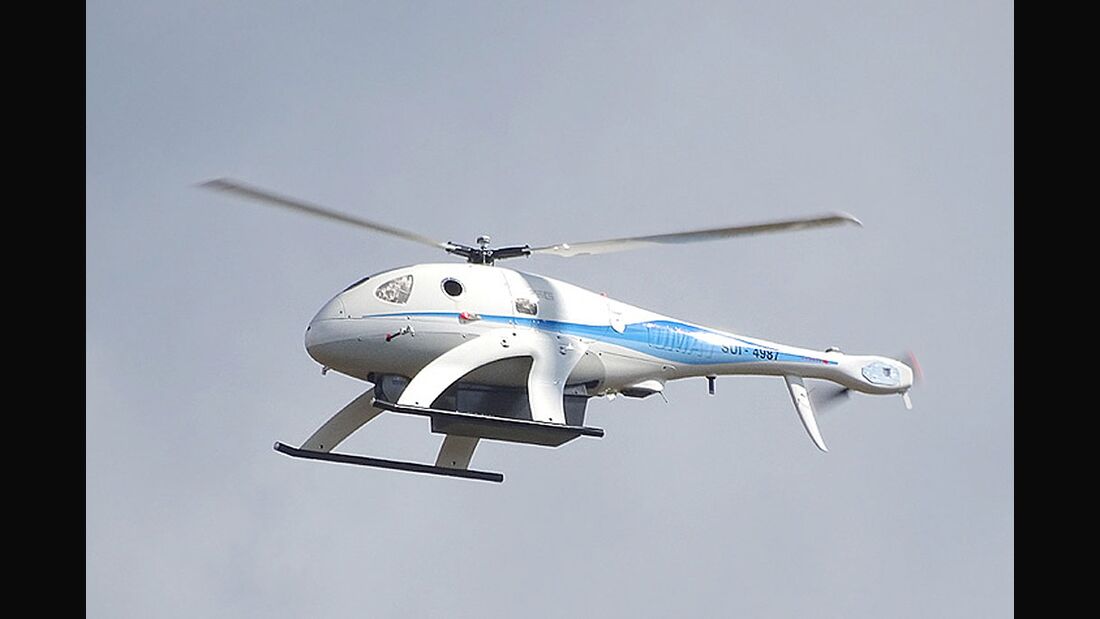 UAV erkundet Landeplätze für Hubschrauber