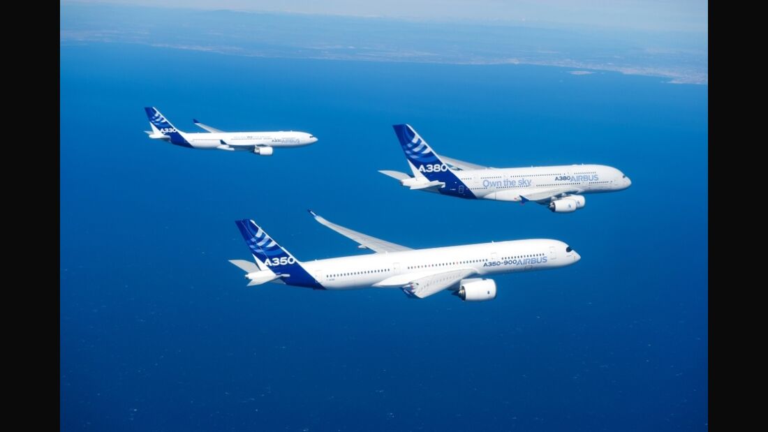 Top 10: Die meistgebauten Airbus-Flugzeuge