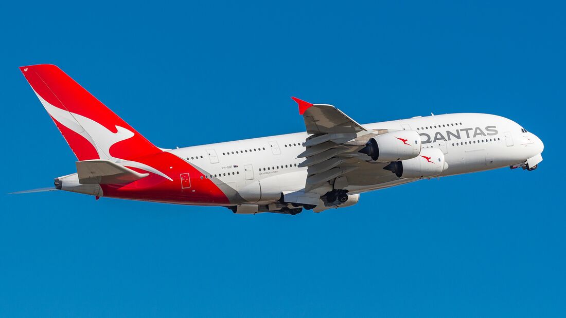 Qantas schickt die ersten A380 in die Wüste